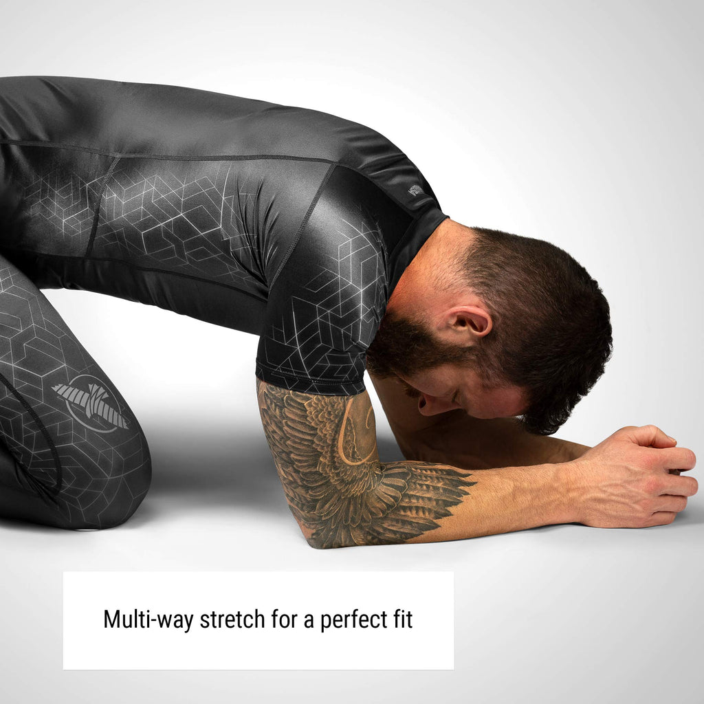 Hayabusa Geo Short Sleeve BJJ Rash Guard