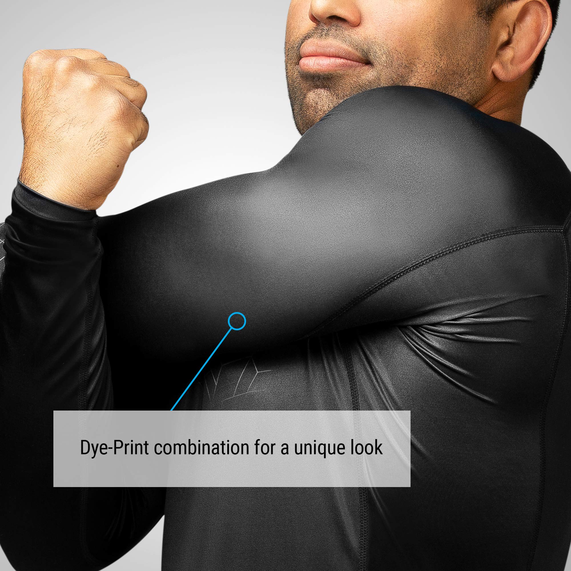 Hayabusa Geo Long Sleeve Jiu Jitsu Rashguard