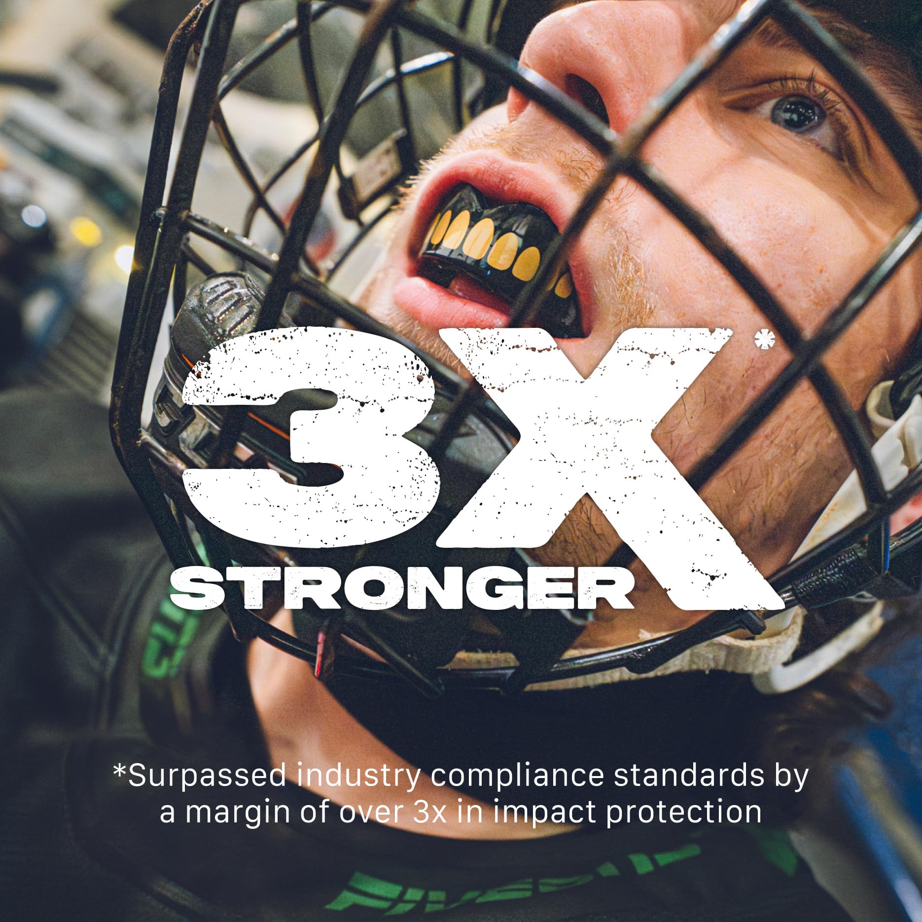 SafeJawz Sports Mouthguard, Dual Layer Premium Mouth Guard with Case for Basketball, Lacrosse, Football, Martial Arts, Hockey, Wrestling, Ice Hockey and All Contact Sports