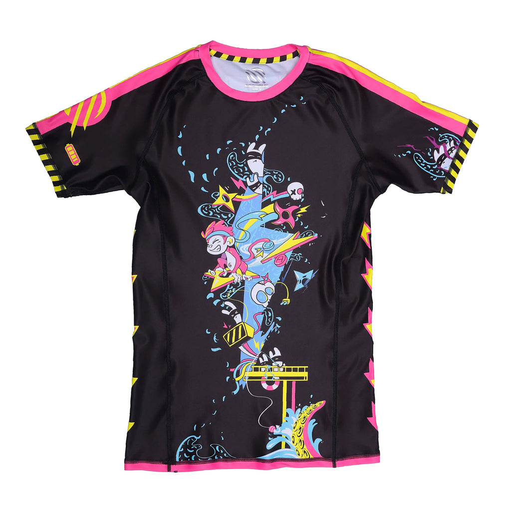 Sanabul Ronin Short Sleeve Jiu Jitsu MMA Training BJJ Rash Guard