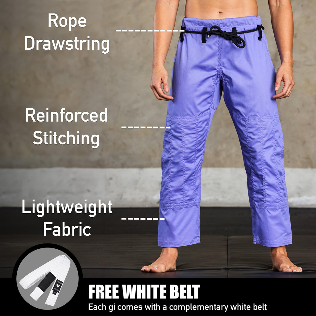 Elite Sports Ultra-Light Women's BJJ GI - IBJJF Jiu-Jitsu GI for Girls and women (See Special Sizing Guide)
