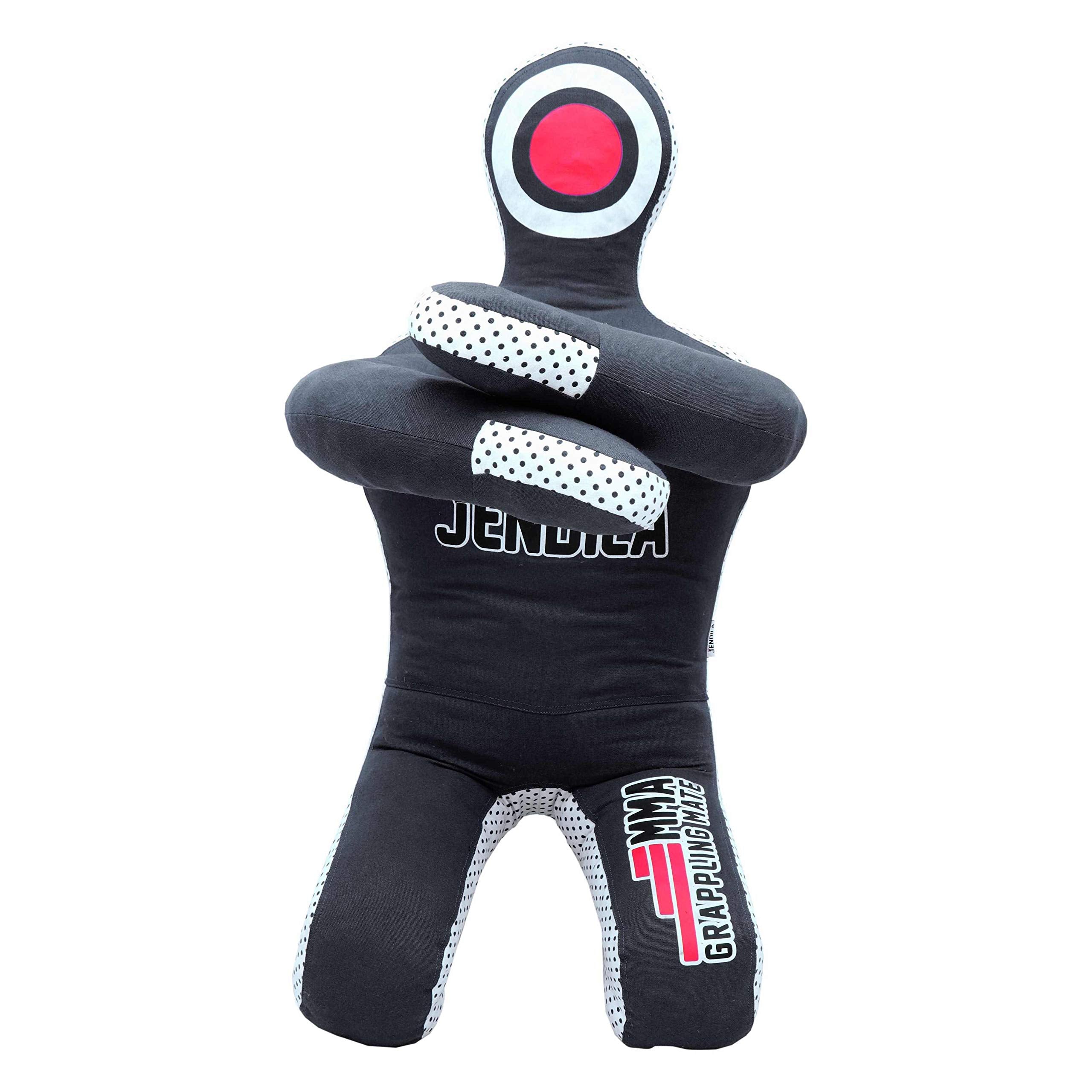 Grappling Dummy MMA Jiu Jitsu – Grappling Wrestling Dummy – Made from Durable Canvas Fabrics – MMA Dummy for Multiple Drills UNFILLED