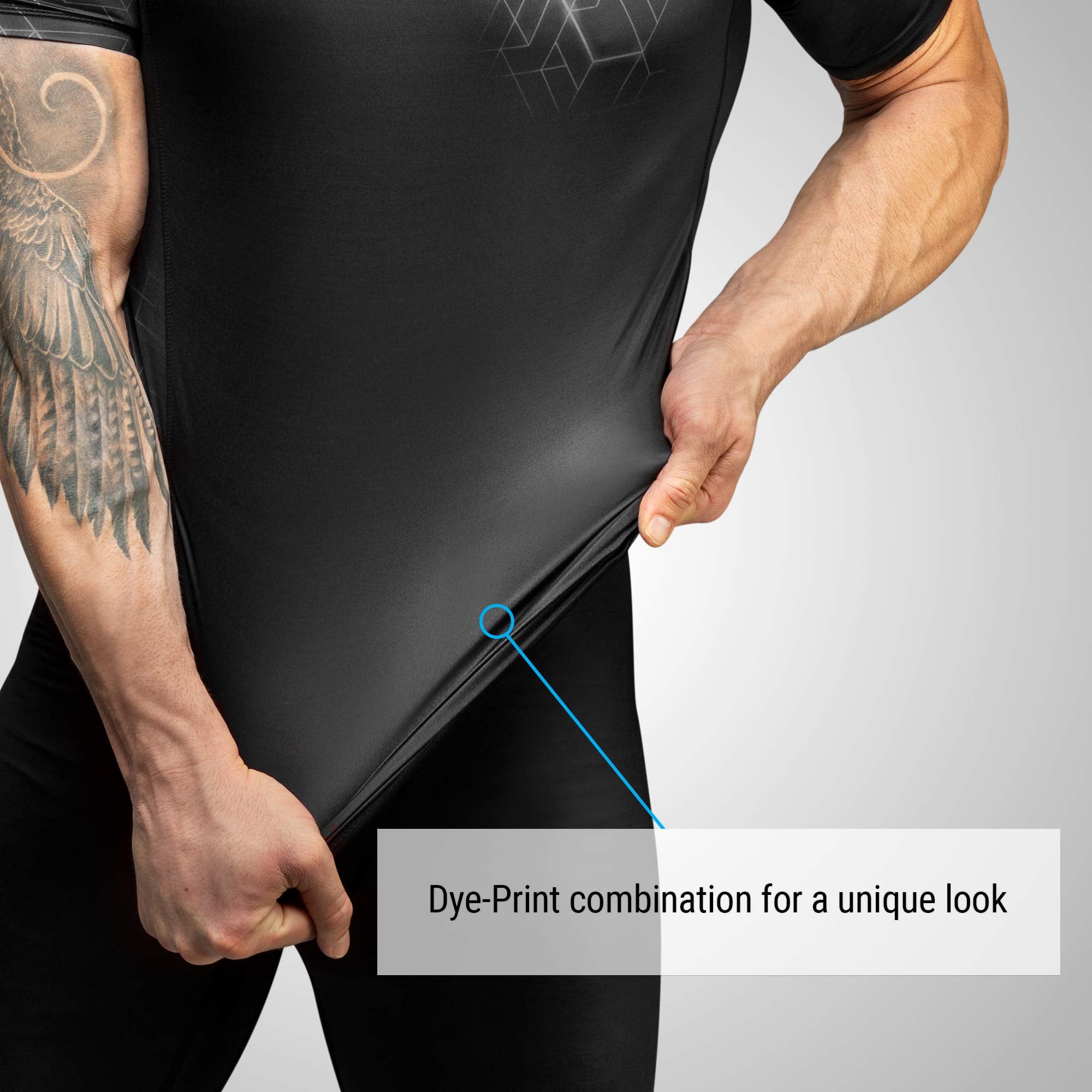 Hayabusa Geo Short Sleeve BJJ Rash Guard