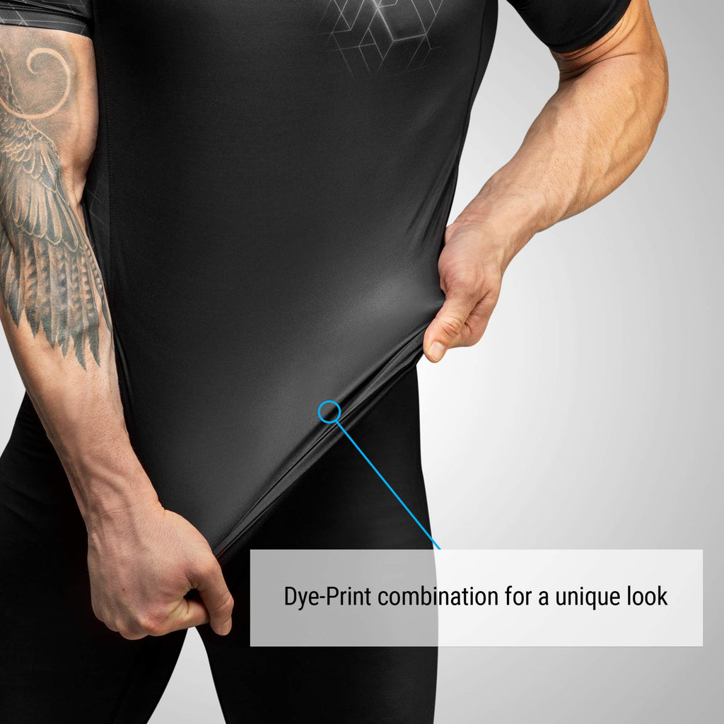 Hayabusa Geo Short Sleeve BJJ Rash Guard