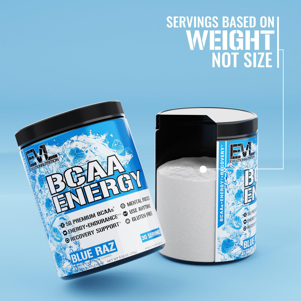 EVL BCAAs Amino Acids Powder - BCAA Energy Pre Workout Powder for Muscle Recovery Lean Growth and Endurance - Rehydrating Post Workout Recovery Drink with Natural Caffeine - Pink Lemonade
