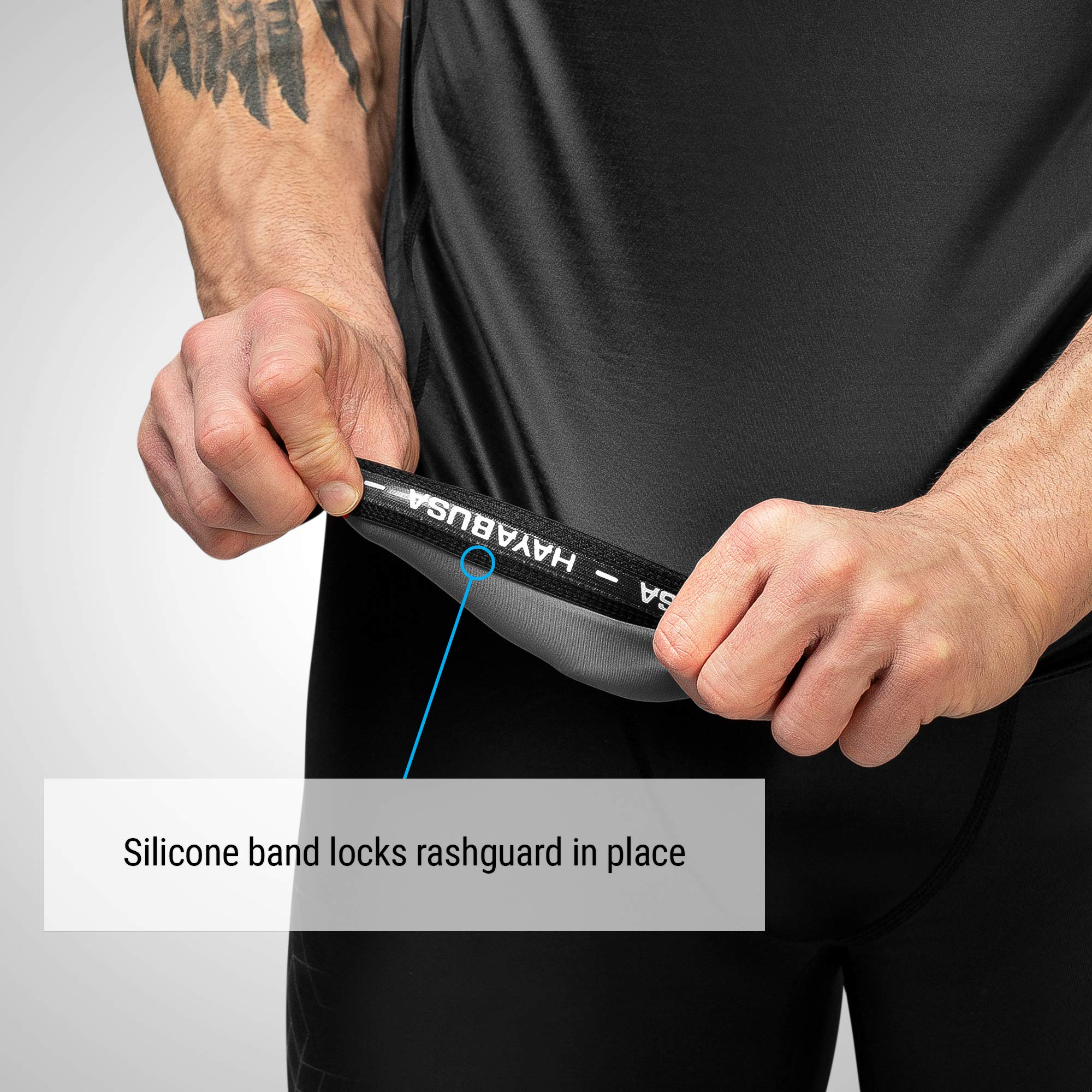 Hayabusa Geo Short Sleeve BJJ Rash Guard