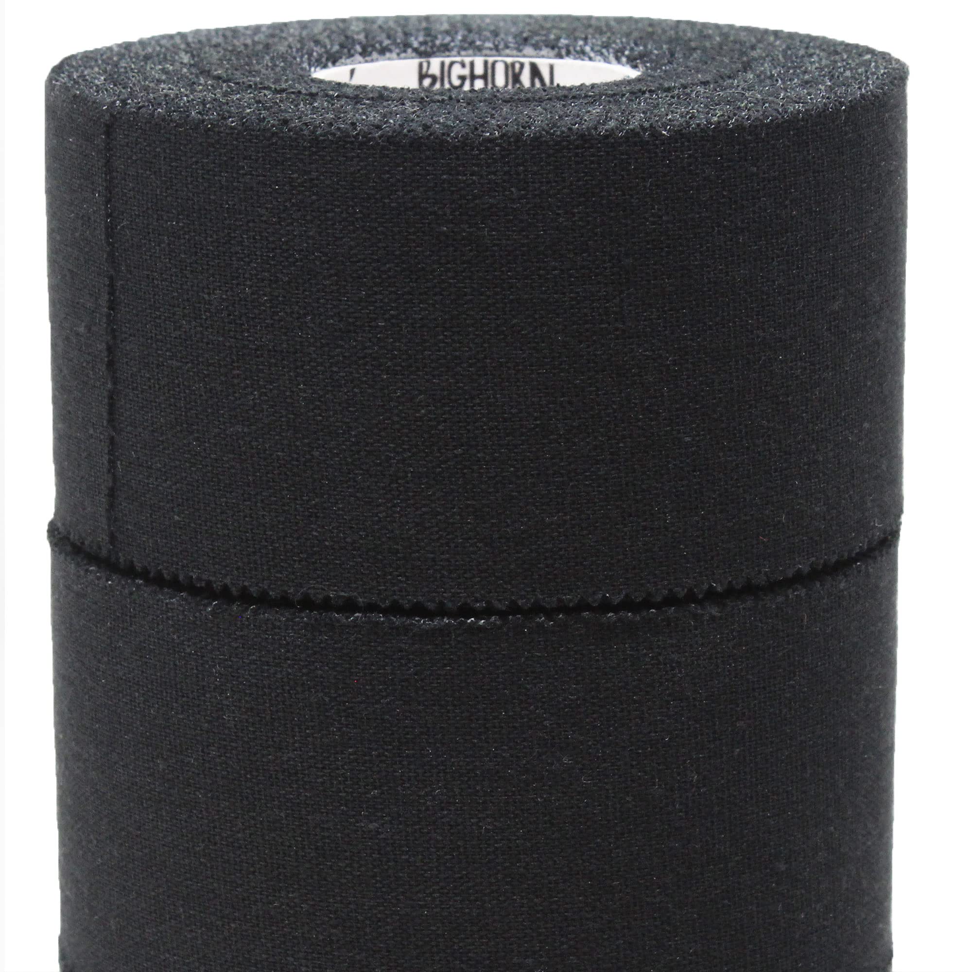 Bighorn Athletics Jiu Jitsu Finger Tape | Residue-Free Athletic Finger Tape for Sports & Injuries: Rock Climbing, Volleyball, Football, Basketball, Hands & Toes | 0.3-Inch x 45-feet, 8-Rolls, Black