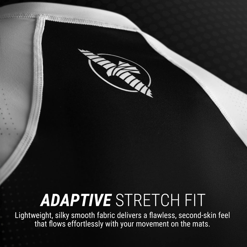 Hayabusa Men's Pro Ranked Short Sleeve BJJ Rash Guard