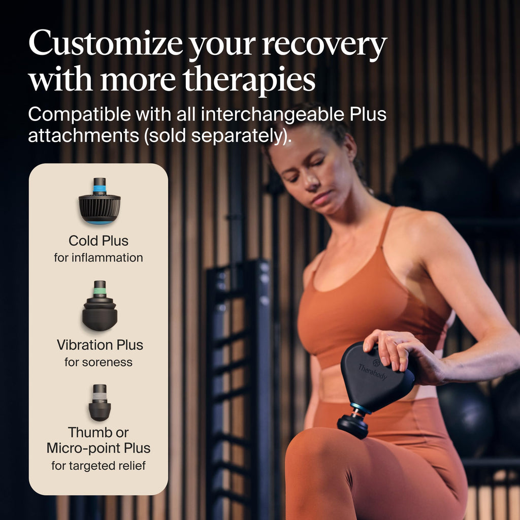TheraGun Mini (3rd Generation) by Therabody – Ultra-Portable Massage Gun and Travel Essential for Fast, Effective Pain and Tension Relief Anywhere (Desert Rose)