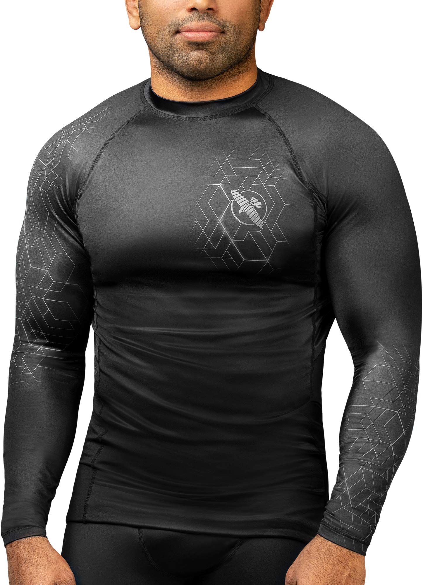 Hayabusa Geo Long Sleeve Jiu Jitsu Rashguard