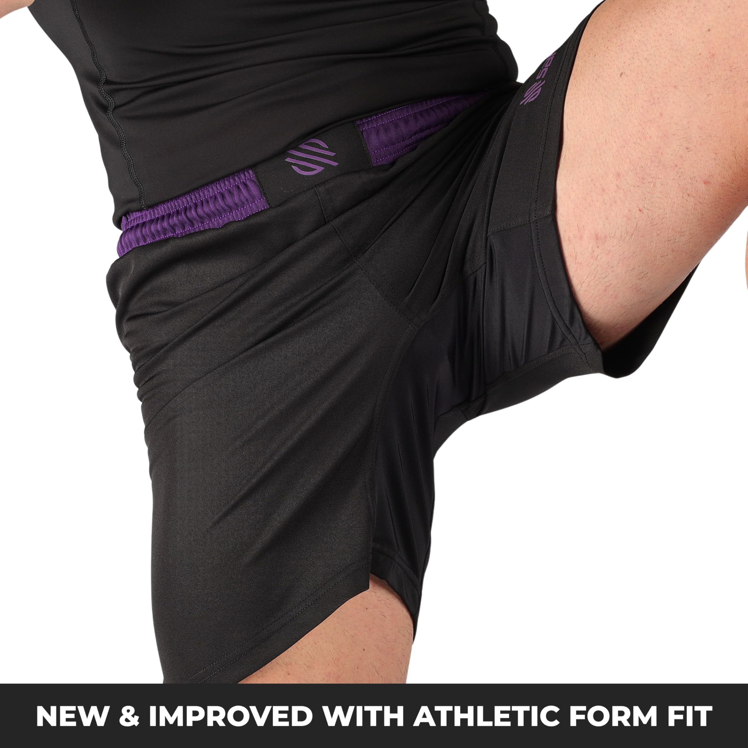 Sanabul Essential MMA Shorts for Men Boxing No Gi Jiu Jitsu Grappling BJJ Shorts