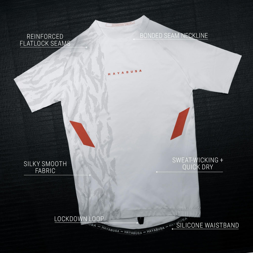 Hayabusa Apex Rash Guard for Men Short Sleeve