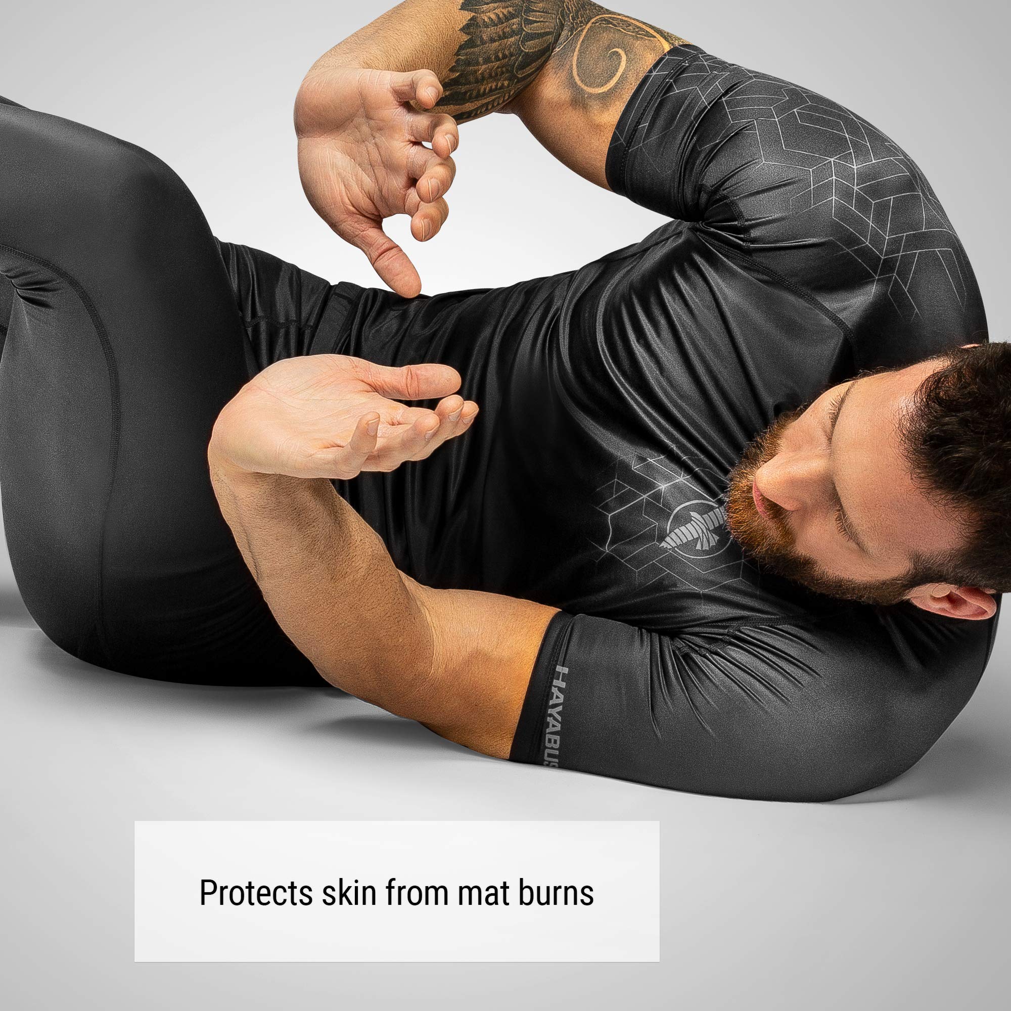 Hayabusa Geo Short Sleeve BJJ Rash Guard