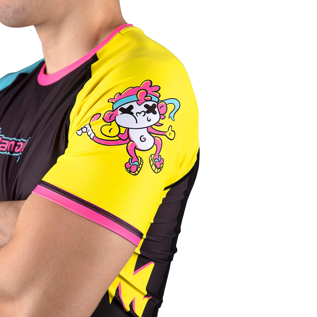 Sanabul Ronin Short Sleeve Jiu Jitsu MMA Training BJJ Rash Guard