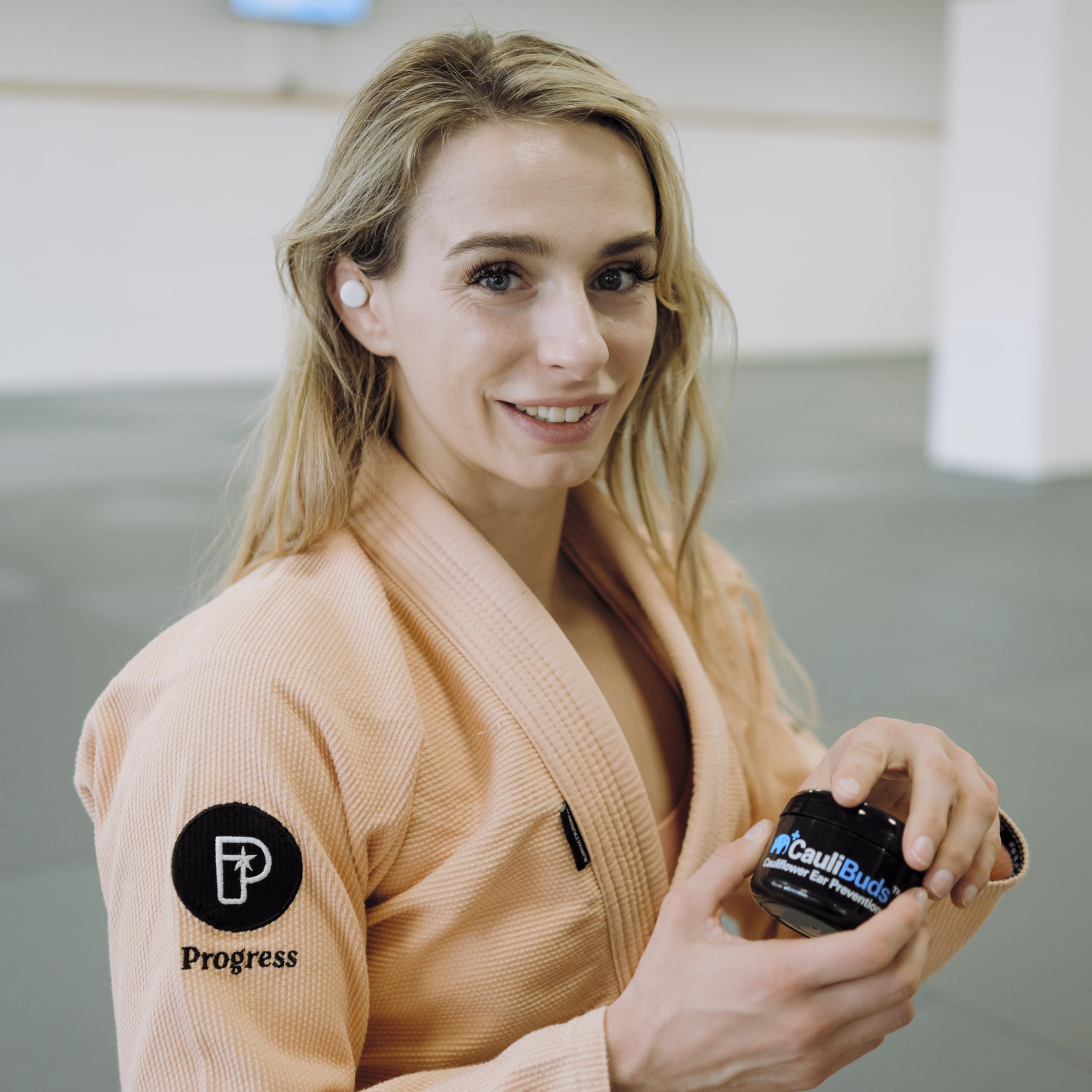 CauliBuds™ Cauliflower Ear Magnets - Premium Silicone Magnet Compression Kit for Cauliflower Ear Prevention & Treatment in BJJ, Wrestling, MMA, & Rugby - Minimize Ear Draining (Black)