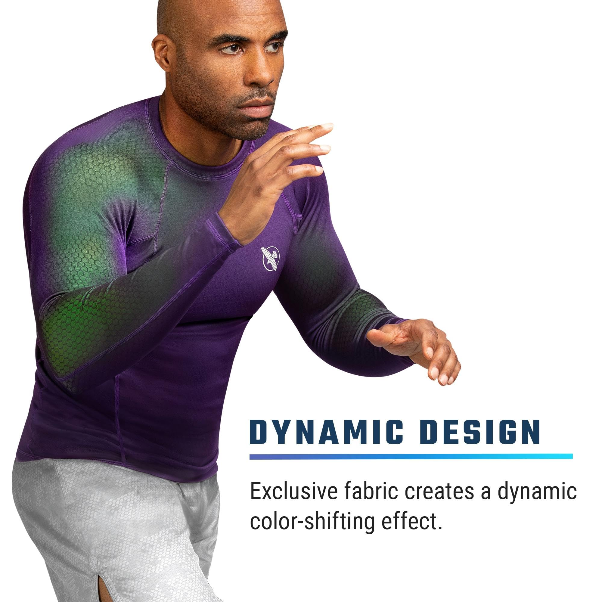 Hayabusa Fusion Long Sleeve Jiu Jitsu Rashguard