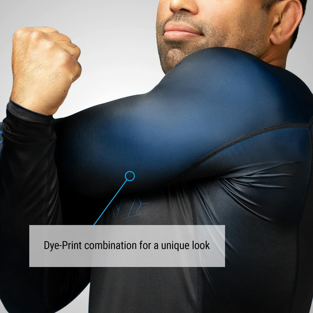 Hayabusa Geo Long Sleeve Jiu Jitsu Rashguard
