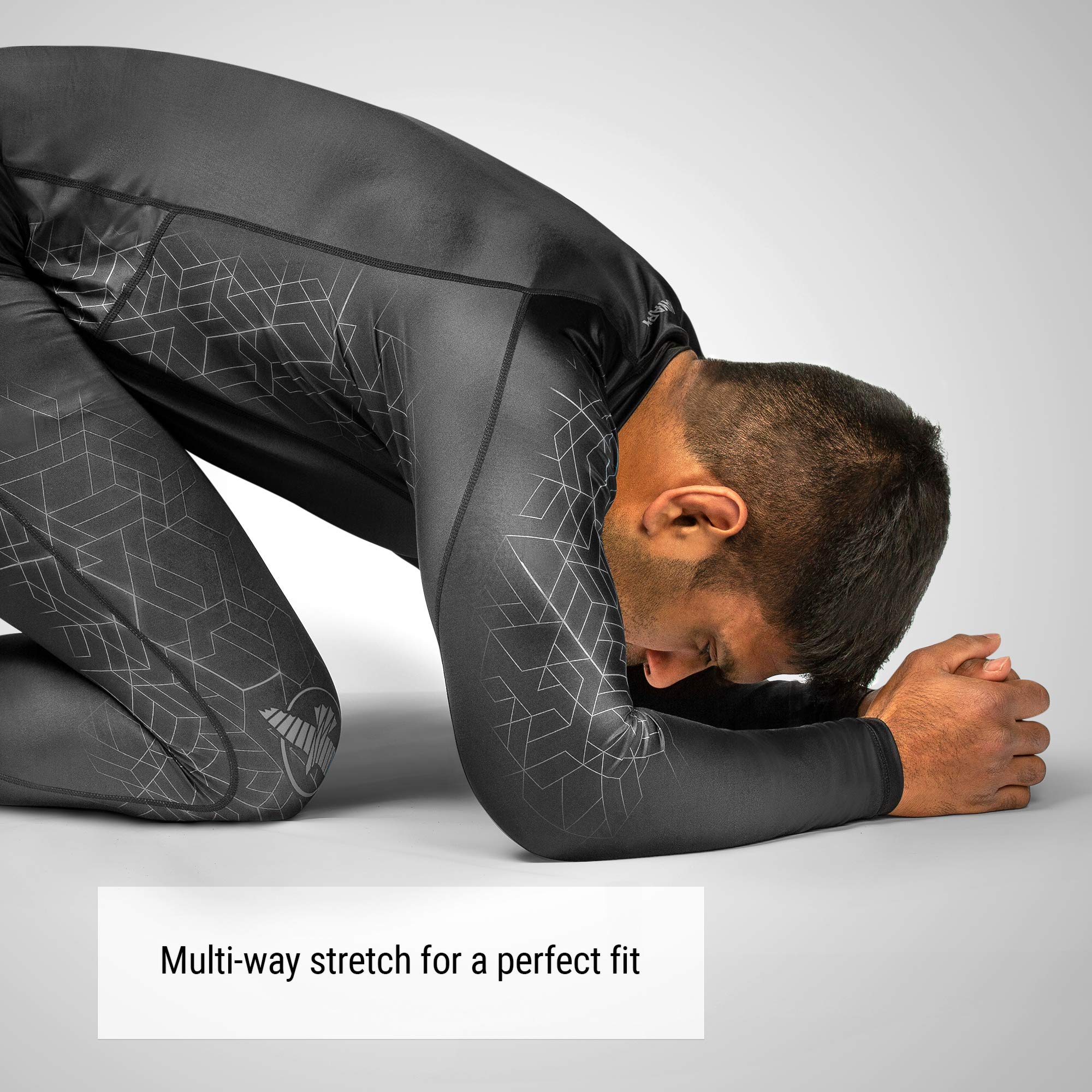 Hayabusa Geo Long Sleeve Jiu Jitsu Rashguard