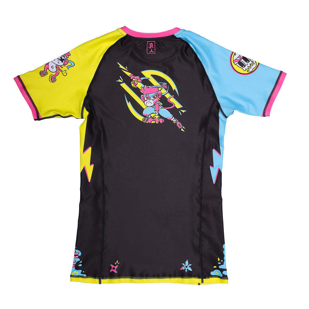 Sanabul Ronin Short Sleeve Jiu Jitsu MMA Training BJJ Rash Guard