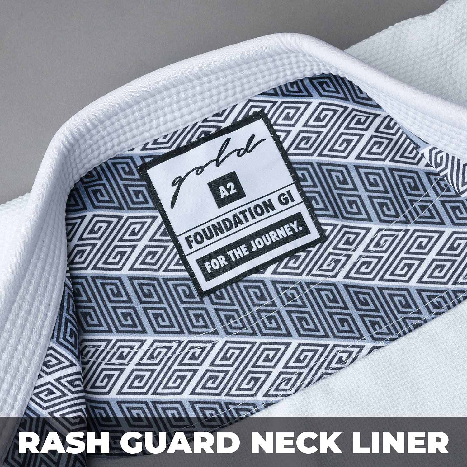 Gold BJJ Foundation Gi - Pearl Weave Jiu Jitsu Gi for Men and Women - IBJJF Competition Legal BJJ Gi