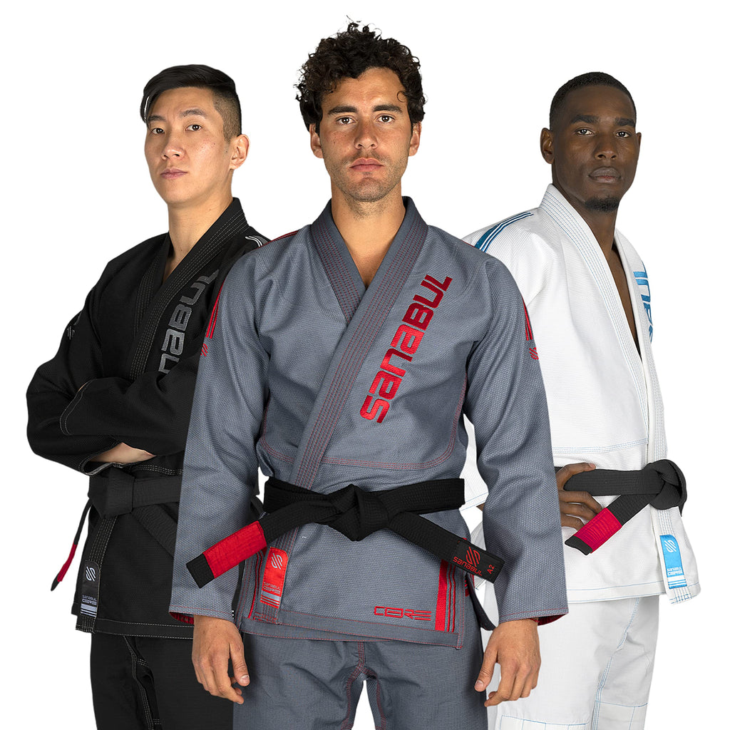Sanabul Core Competition BJJ Gi for Men & Women Preshrunk Fabric IBJJF Approved Brazilian Jiu Jitsu Training & Competition Gi