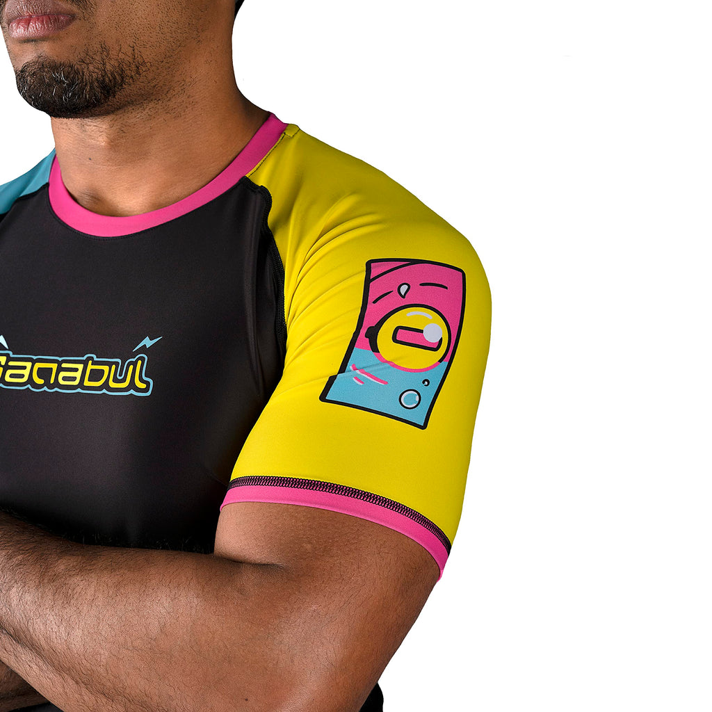 Sanabul Ronin Short Sleeve Jiu Jitsu MMA Training BJJ Rash Guard