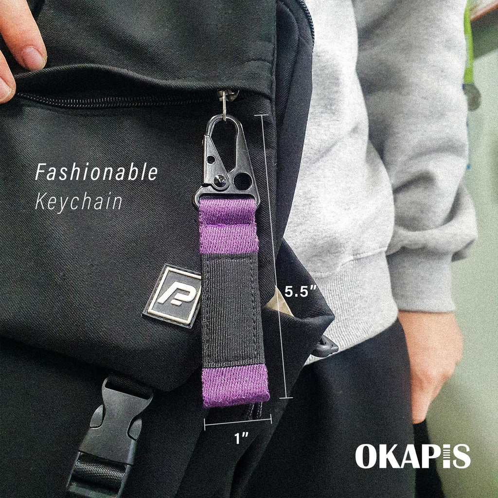 Jiu Jitsu Keychain BJJ Belt Promotion Gift Brazilian Jiu-Jitsu White Blue Purple Brown Black Belt Backpack Keyring