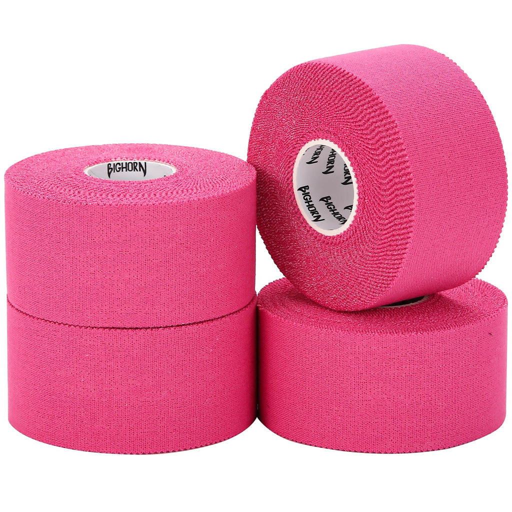 Bighorn Athletics Jiu Jitsu Finger Tape | Residue-Free Athletic Finger Tape for Sports & Injuries: Rock Climbing, Volleyball, Football, Basketball, Hands & Toes | 0.3-Inch x 45-feet, 8-Rolls, Black