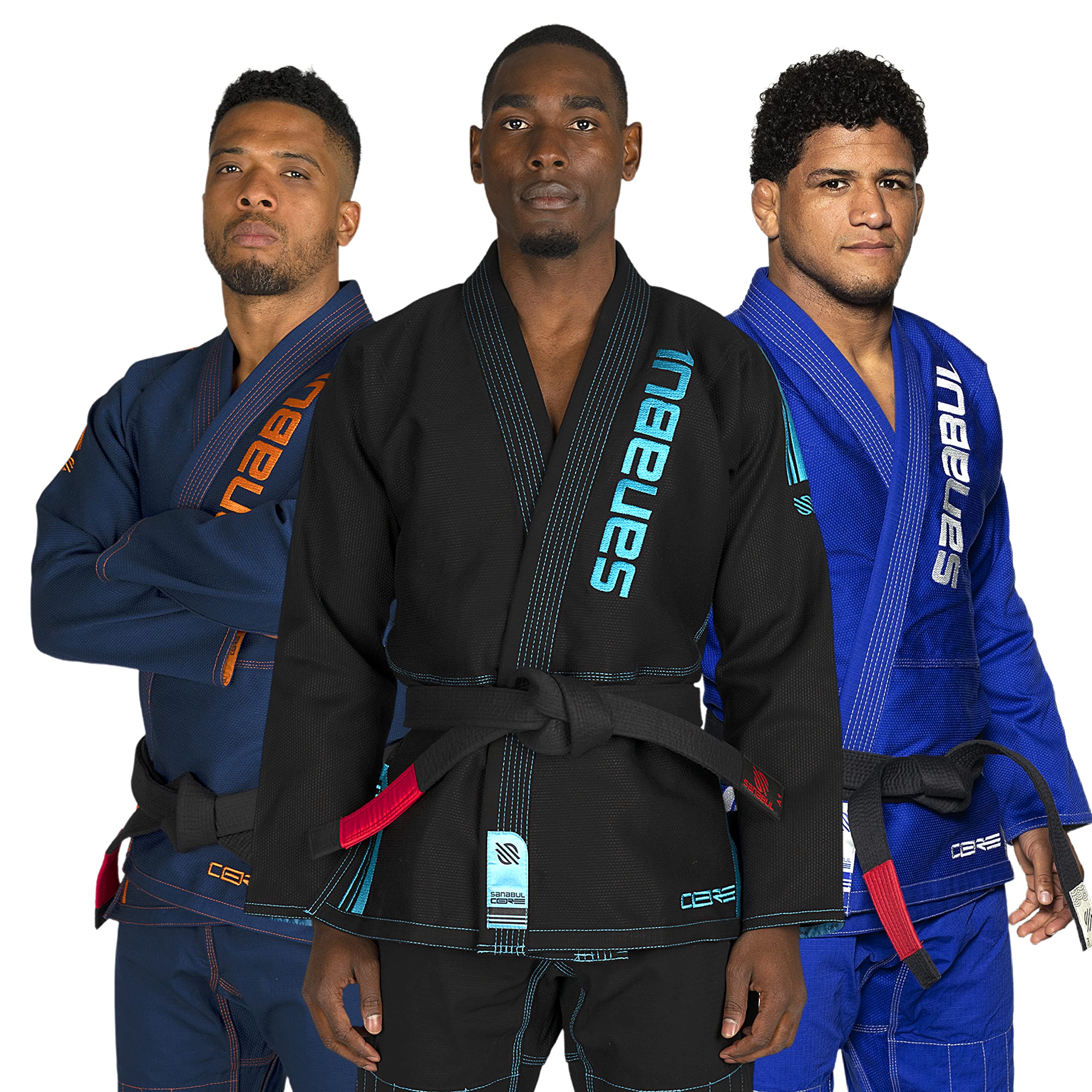 Sanabul Core Competition BJJ Gi for Men & Women Preshrunk Fabric IBJJF Approved Brazilian Jiu Jitsu Training & Competition Gi