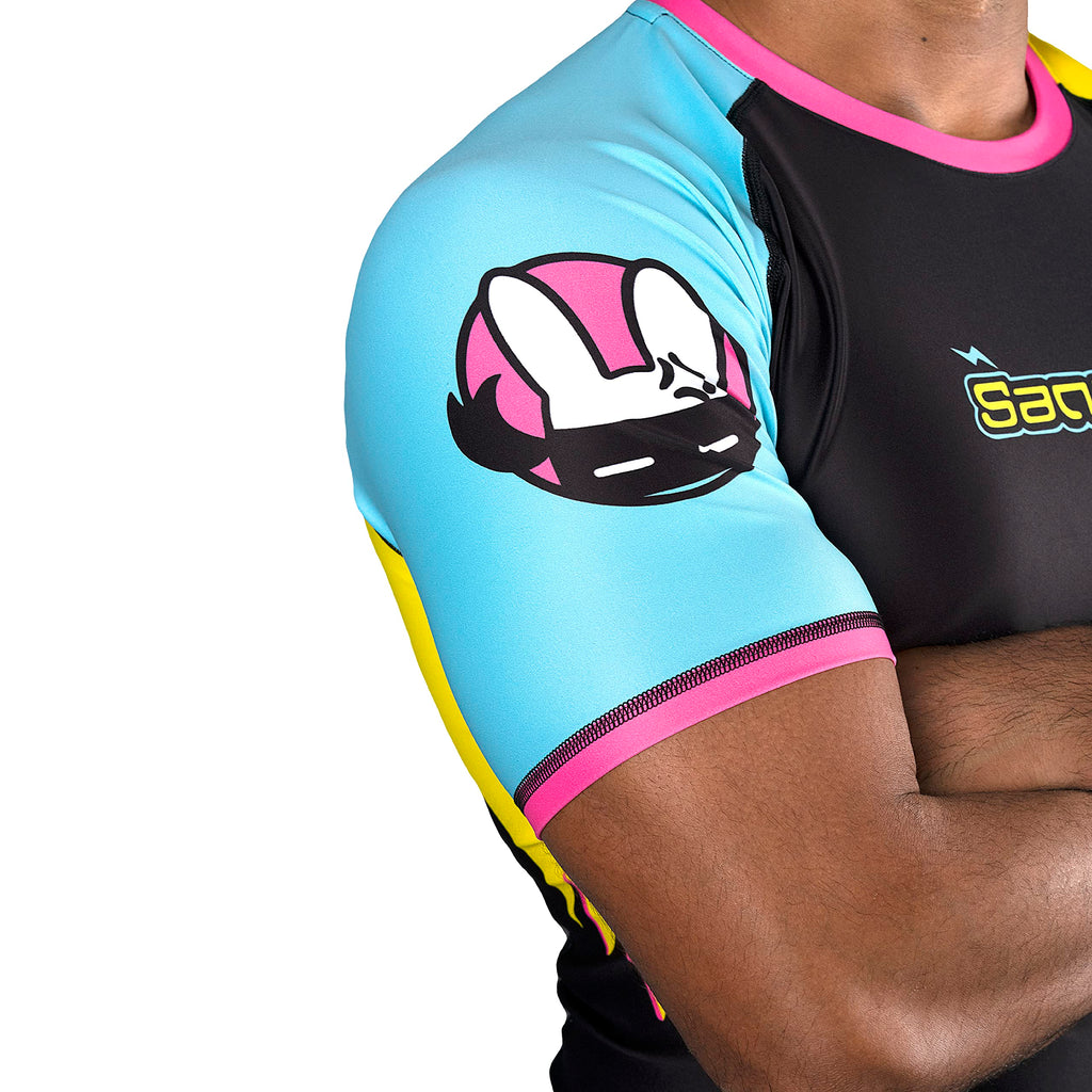 Sanabul Ronin Short Sleeve Jiu Jitsu MMA Training BJJ Rash Guard