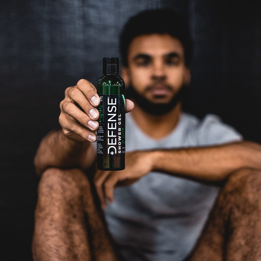 Defense Soap Tea Tree Body Wash | All Natural Organic Shower Soap for Athletes | Odor Control & Skin Fungal Protection for Sports, Post Workout & Recovery - 32 oz