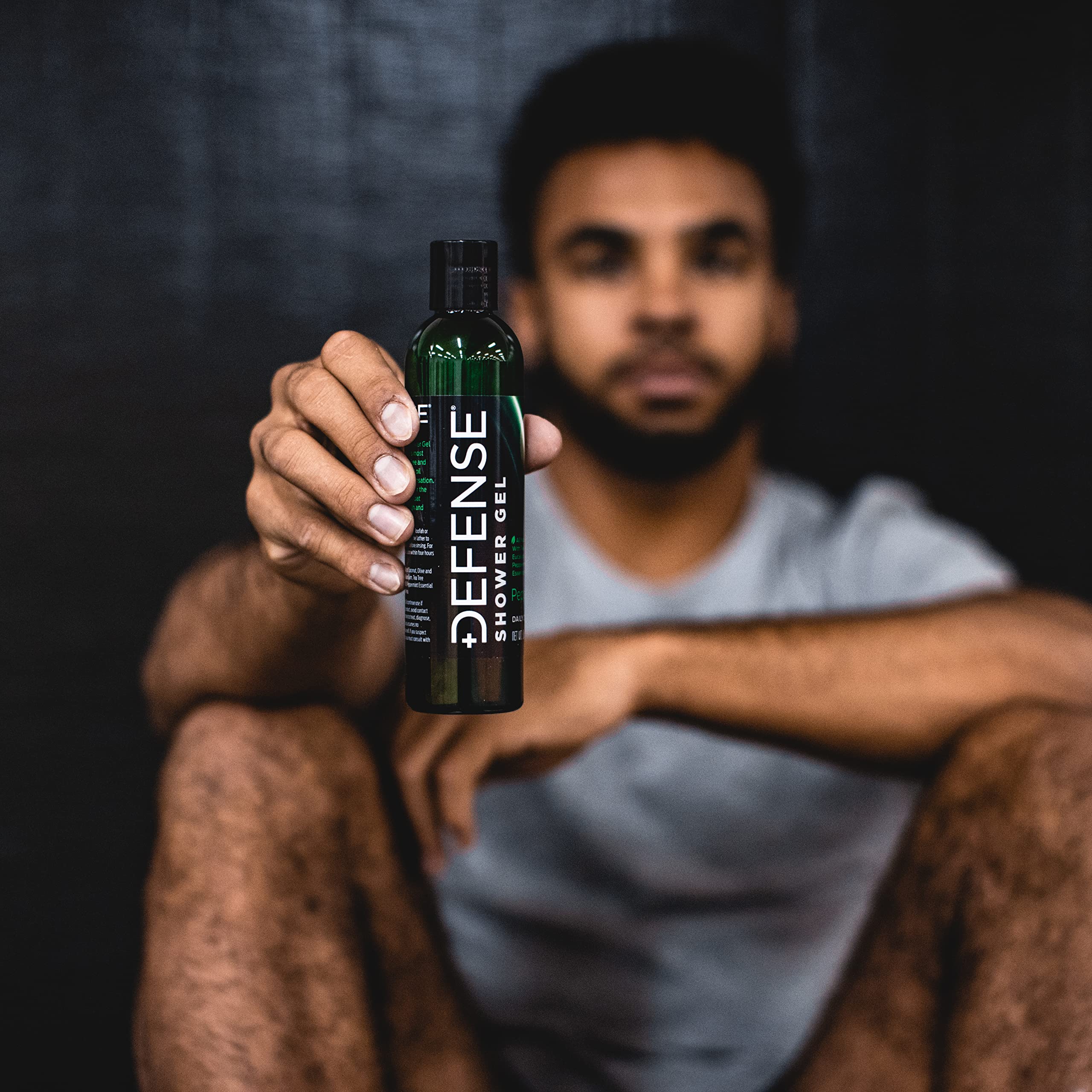 Defense Soap Tea Tree Body Wash | All Natural Organic Shower Soap for Athletes | Odor Control & Skin Fungal Protection for Sports, Post Workout & Recovery - 32 oz