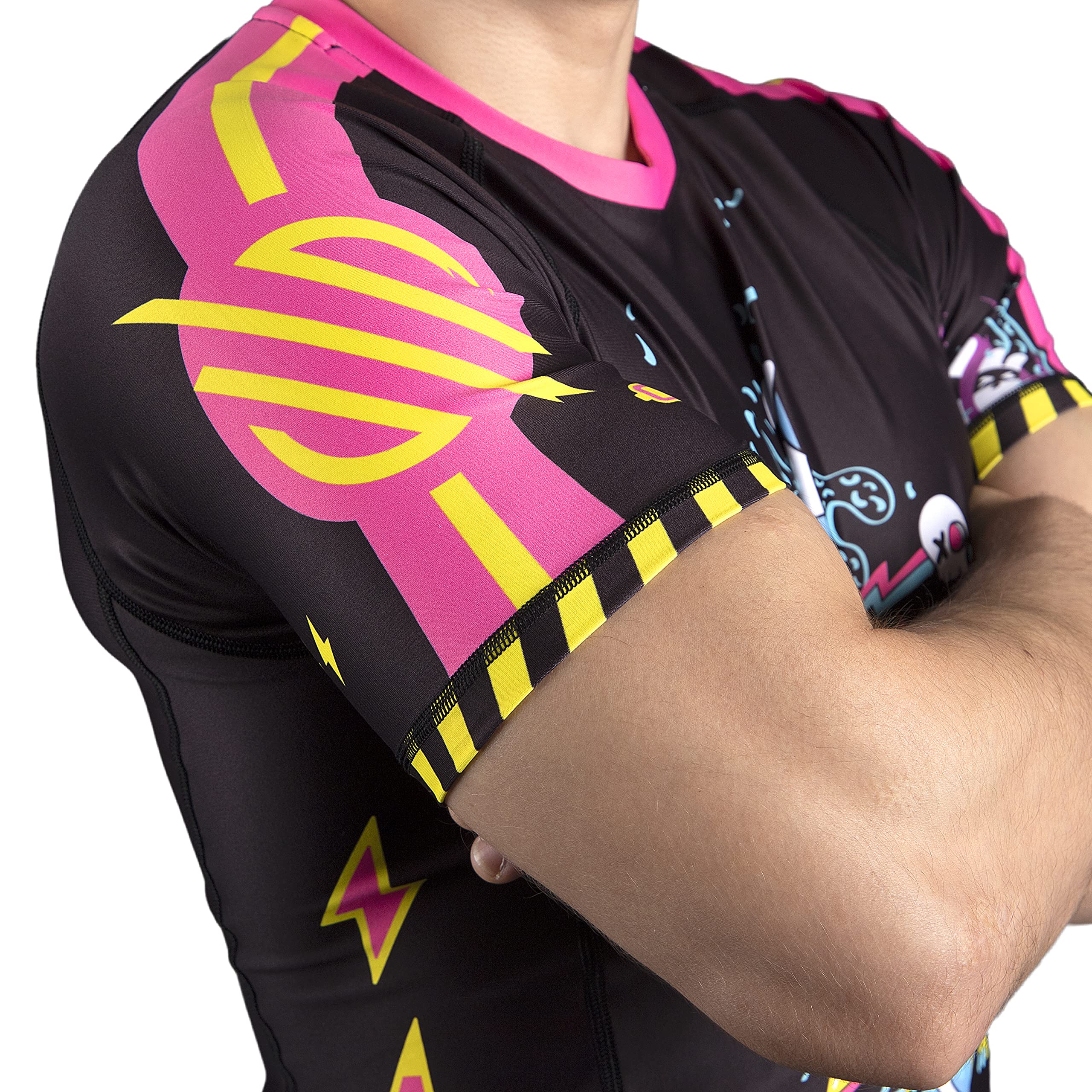 Sanabul Ronin Short Sleeve Jiu Jitsu MMA Training BJJ Rash Guard